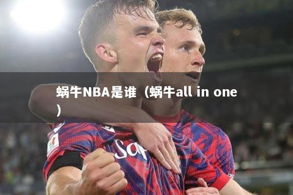 蜗牛NBA是谁（蜗牛all in one）