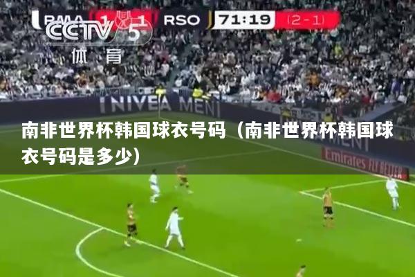 南非世界杯韩国球衣号码（南非世界杯韩国球衣号码是多少）